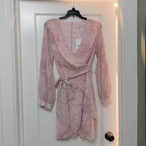 Stellah pink floral dress.